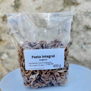 Pasta integral de trigo Aragón 03 400g